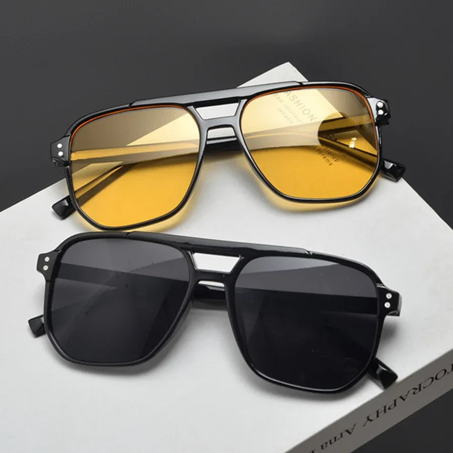 Vintage Square Unisex Sunglasses