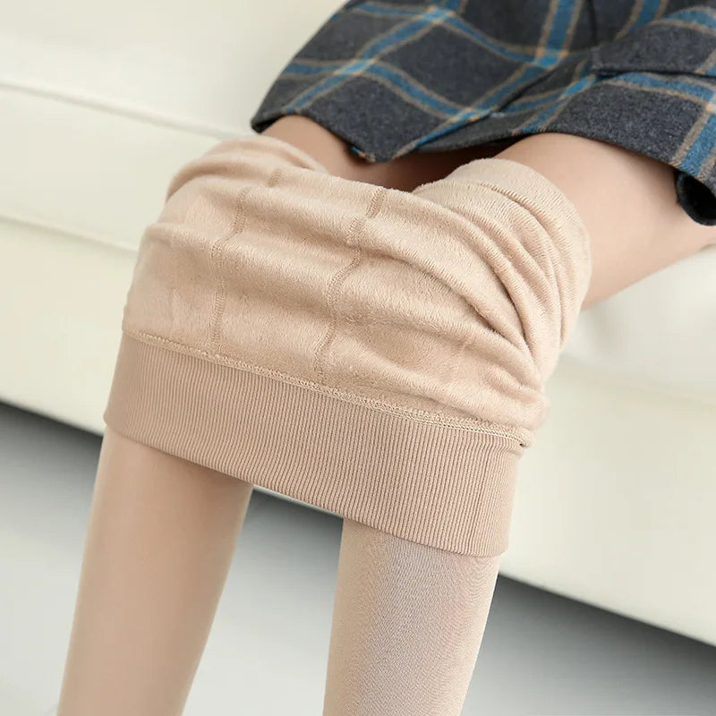 Warm Thicken Velvet Elastic High Waist Leggings Tights Skinny Sexy Socks Leggings