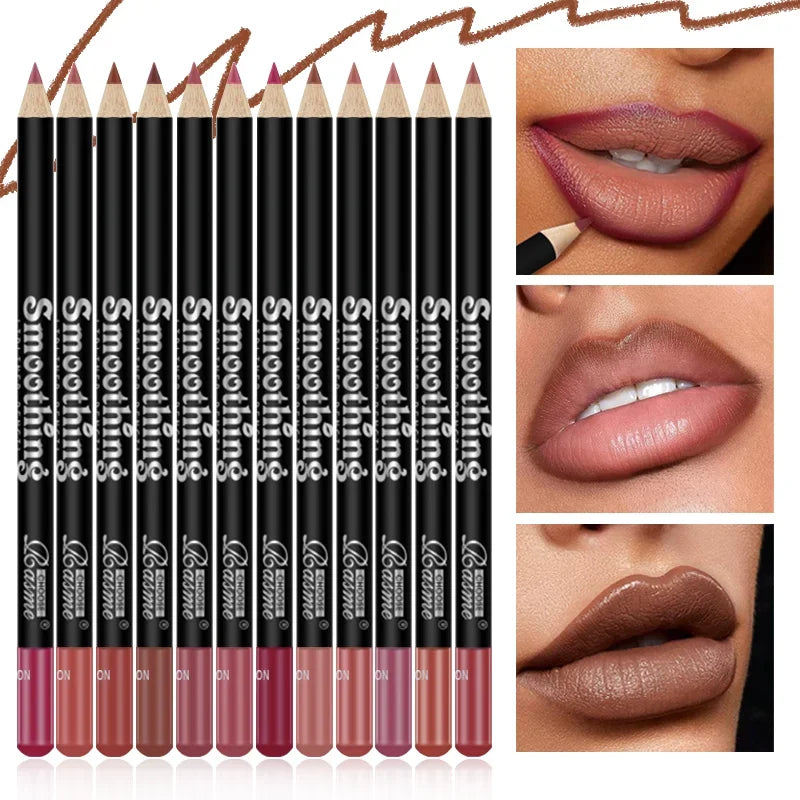 12 pcs Long-Lasting Lipstick Set