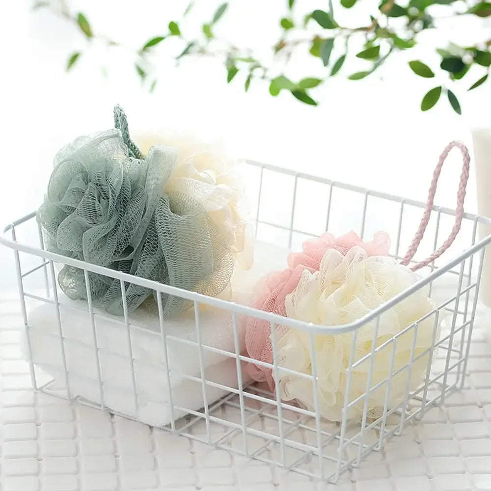 Soft Shower Mesh Foaming Sponge Body Scrub