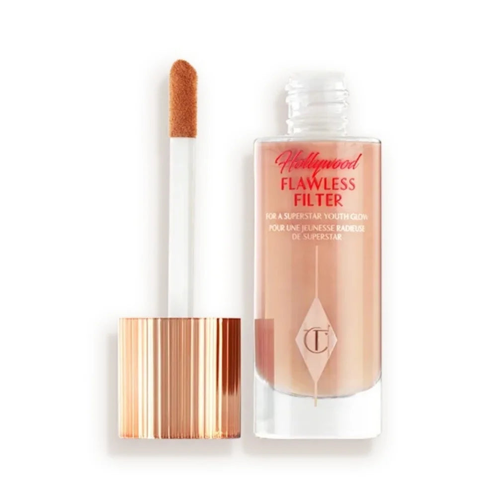 Charlotte Tilbury Liquid Foundation Cushion Foundation Setting Spray Pressed Powder Concealer Natural Hydrating Flawless Makeup