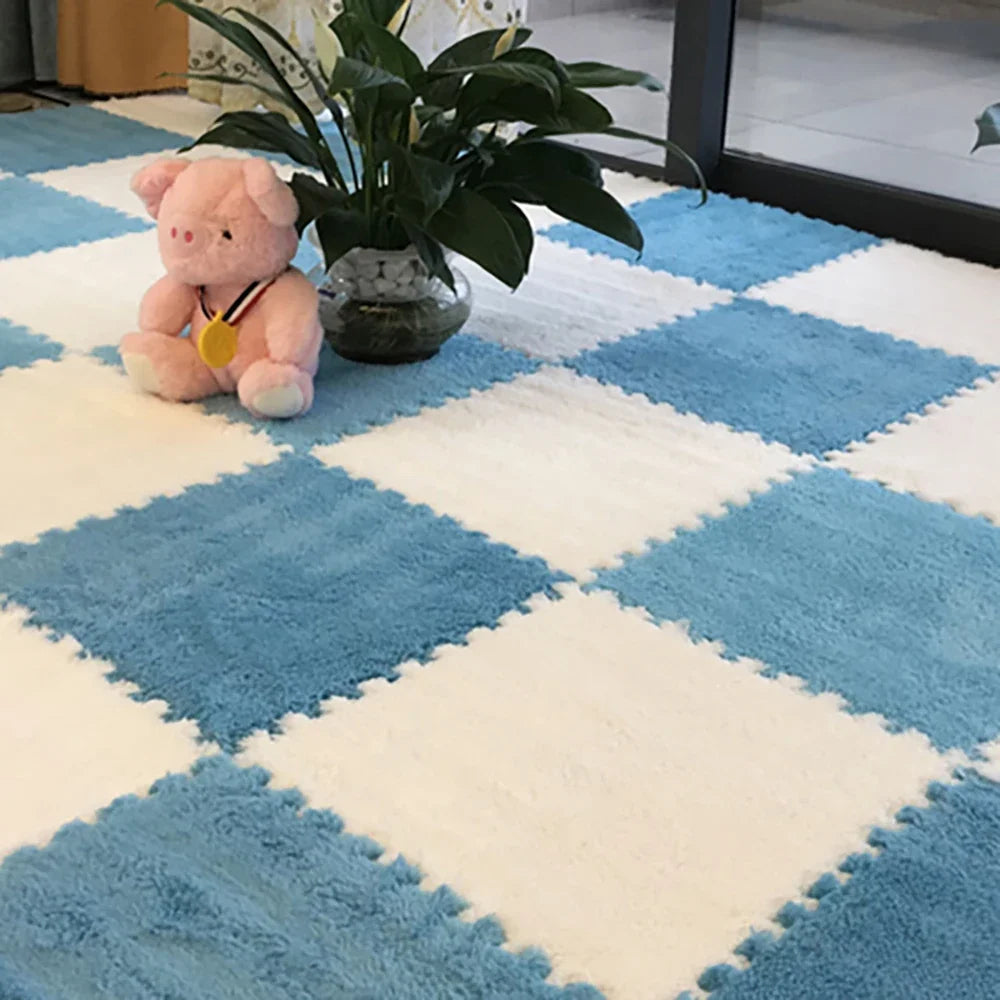 Soft Plush Children's Mat Babe Toys Eva Foam Puzzle Carpet