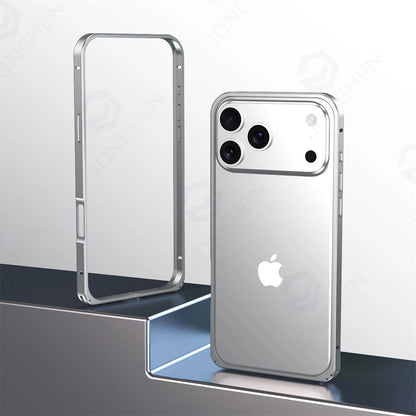 Light Aluminum Metal Frame Thin Case Bumper For iPhone 17  Max Alloy Titanium Protect Back