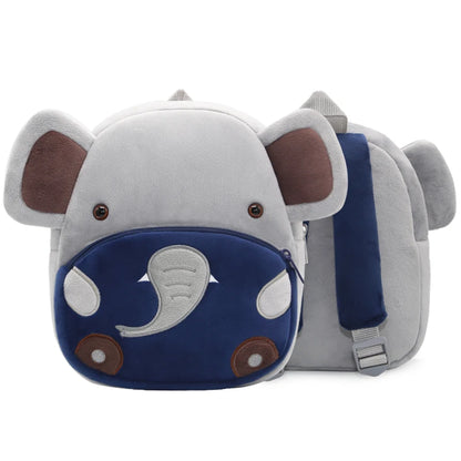 Cartoon cute plush animal backpack school