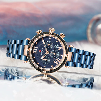 Chronograph Luxury Casual Waterproof Watches