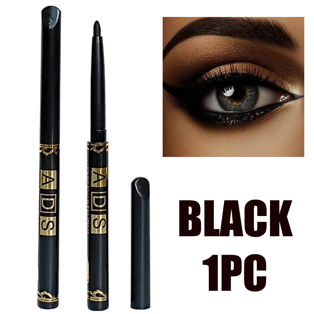 Waterproof Black Brown Eyeliner Pencils