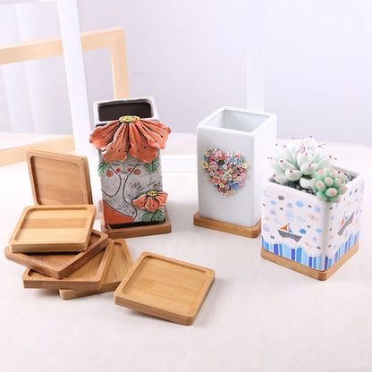 Bamboo Mini Tray Multi Style Storage Trays