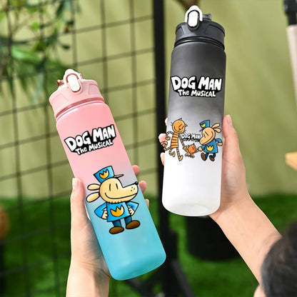 800ML Anime Dog Man Sports Water Boys Girls Bottle