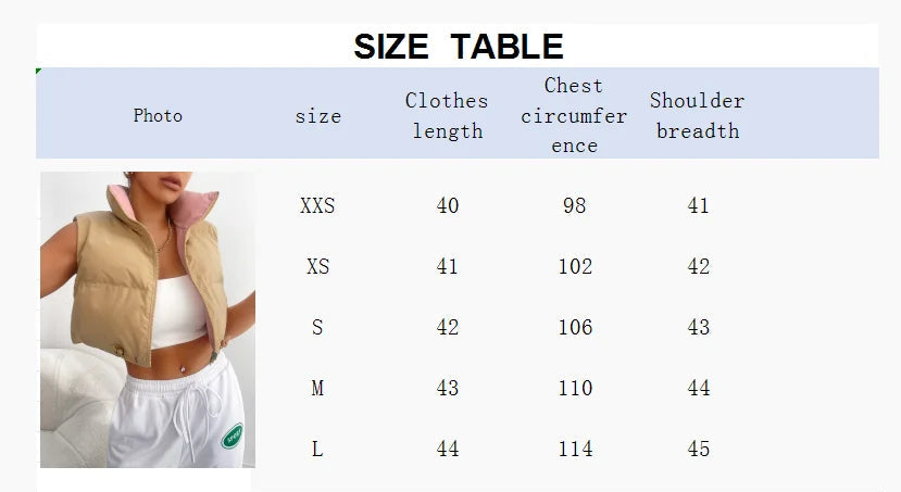 Slim-fit Stand Collar Trendy Vest