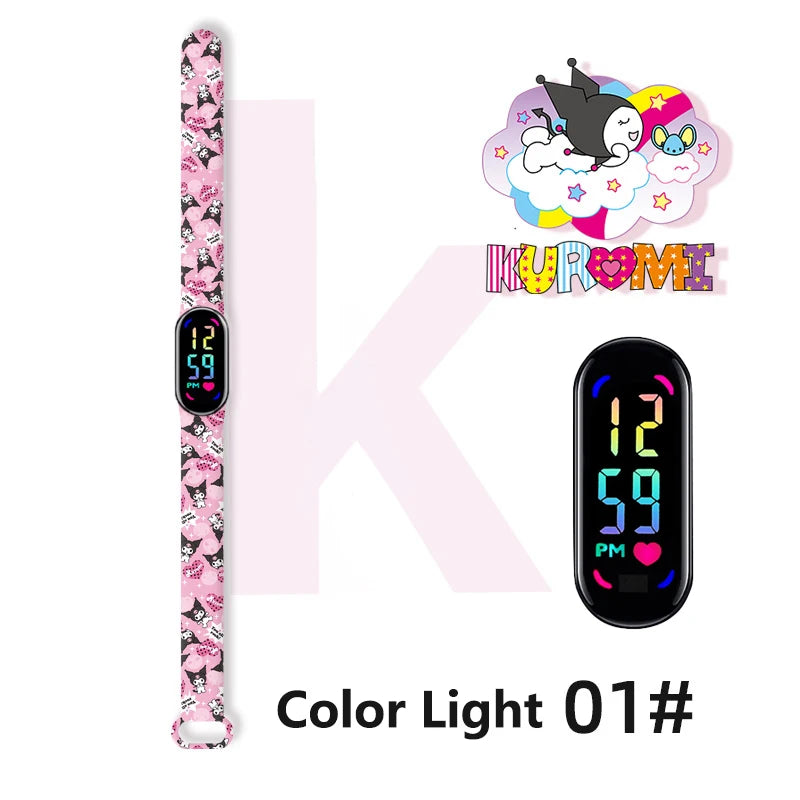 Kuromi Waterproof Digital Watch