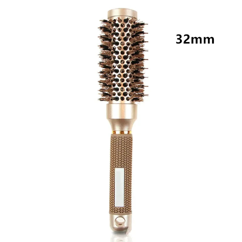 4PCS Round Hairdressing Curling Hair Brushes