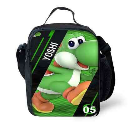 Anime Game Crazy M-M-Marios Backpack School Bags