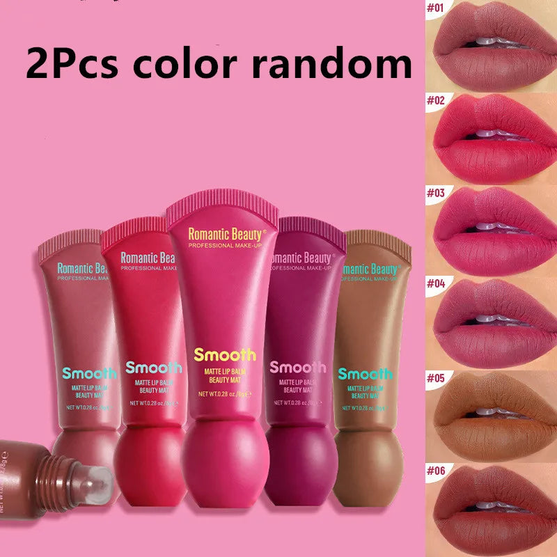Matte Soft Mist Long-Lasting Lipstick Colorful Whitening Lip Glaze Lip Makeup