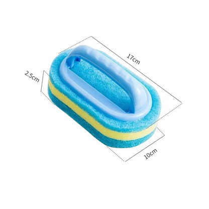 Kitchen Bathroom Toilet Cleaning magic sponge Glass Wall Brush