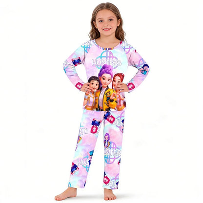 Pajamas Kpop Long Sleeve Sleepwear Pyjamas