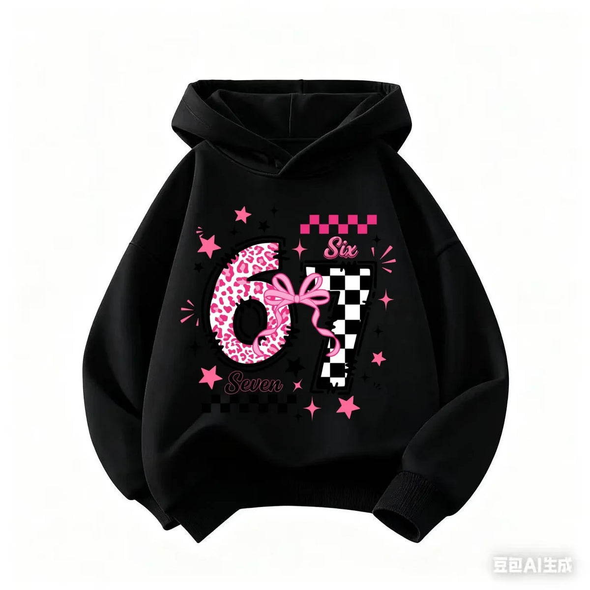 Autumn SIX SEVEN Funny Level 67 Chaos Hooded