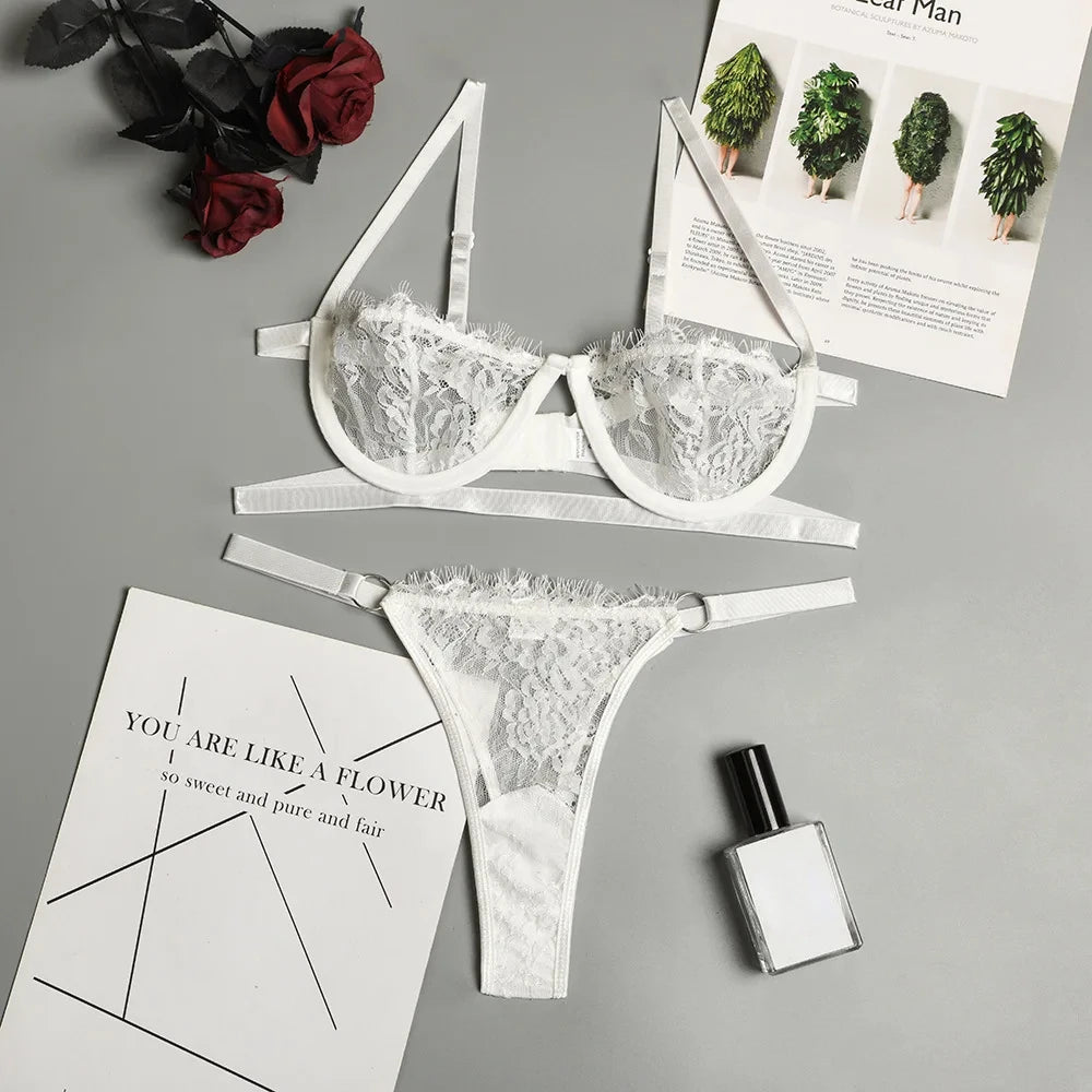 Sexy Transparent Underwear Lingerie Sets