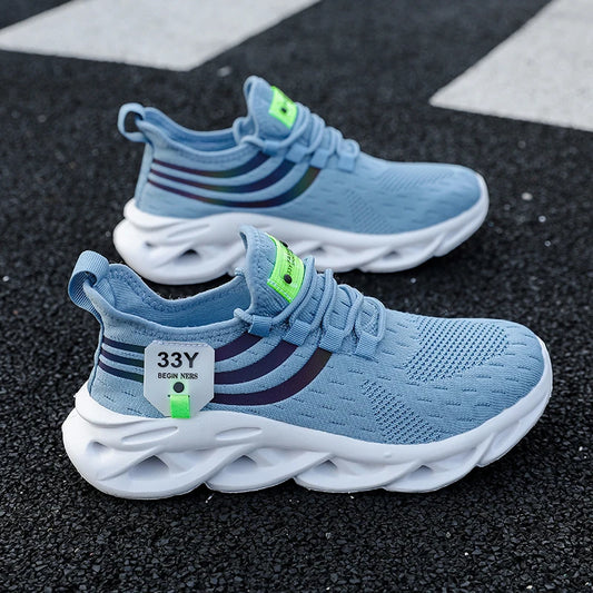 Breathable Walking Mesh Sports Sneakers