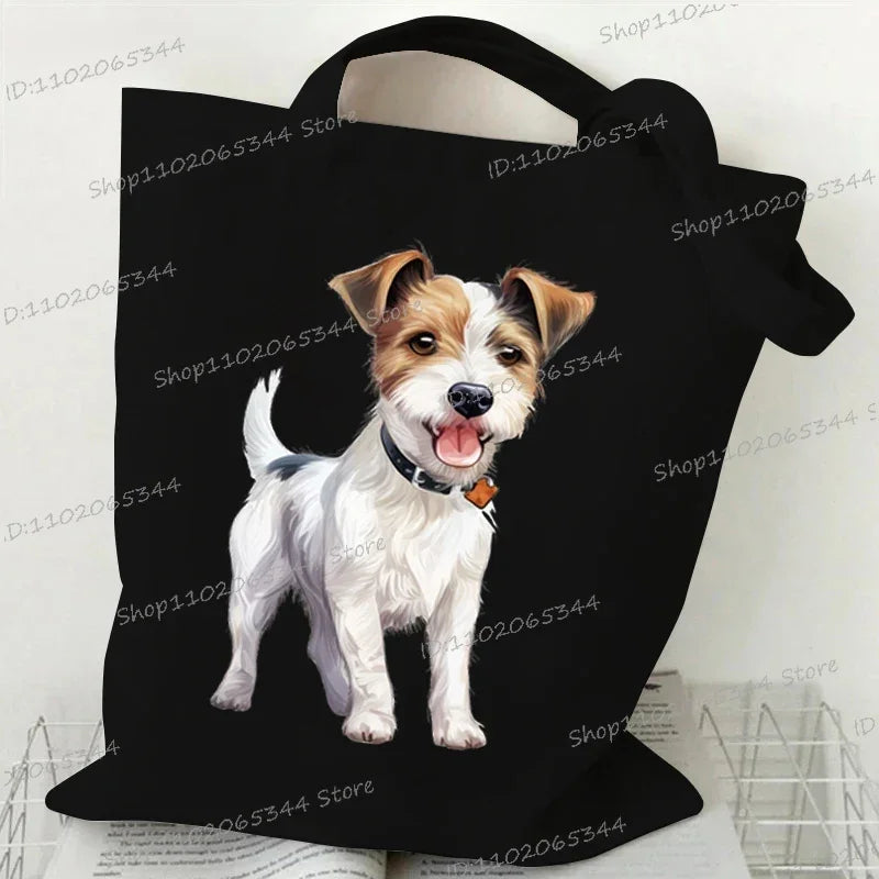 Animal Dog Series Canvas Tote Bag