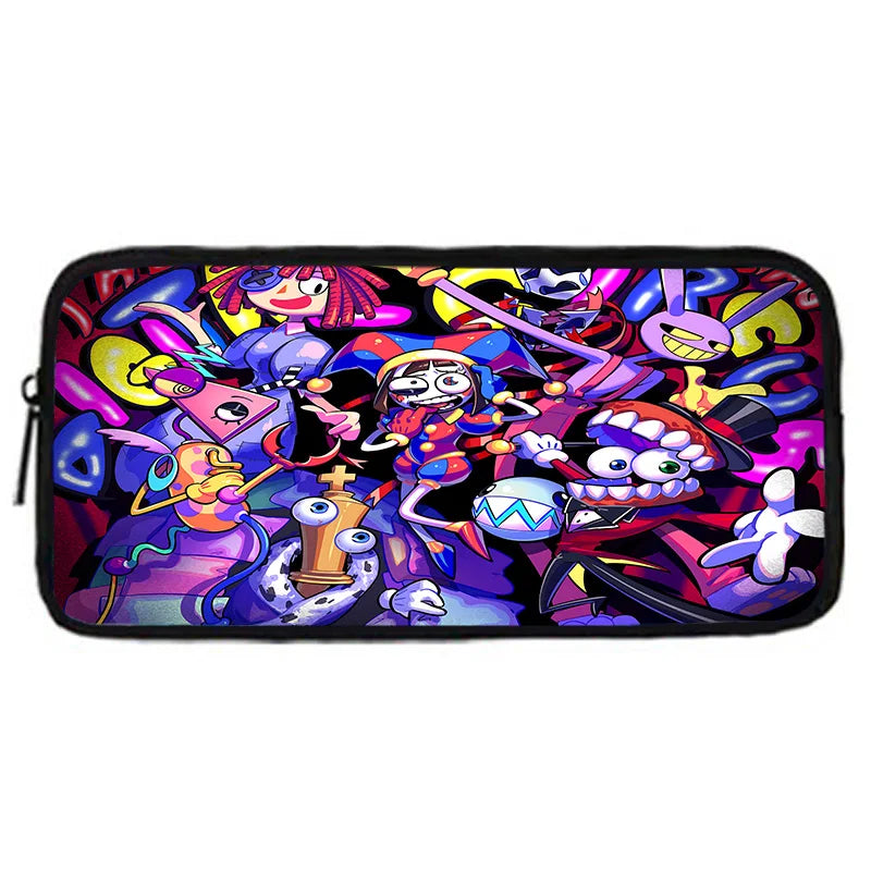 Cartoon A-AmazingS DigitalS Circus Child School Backpack Set