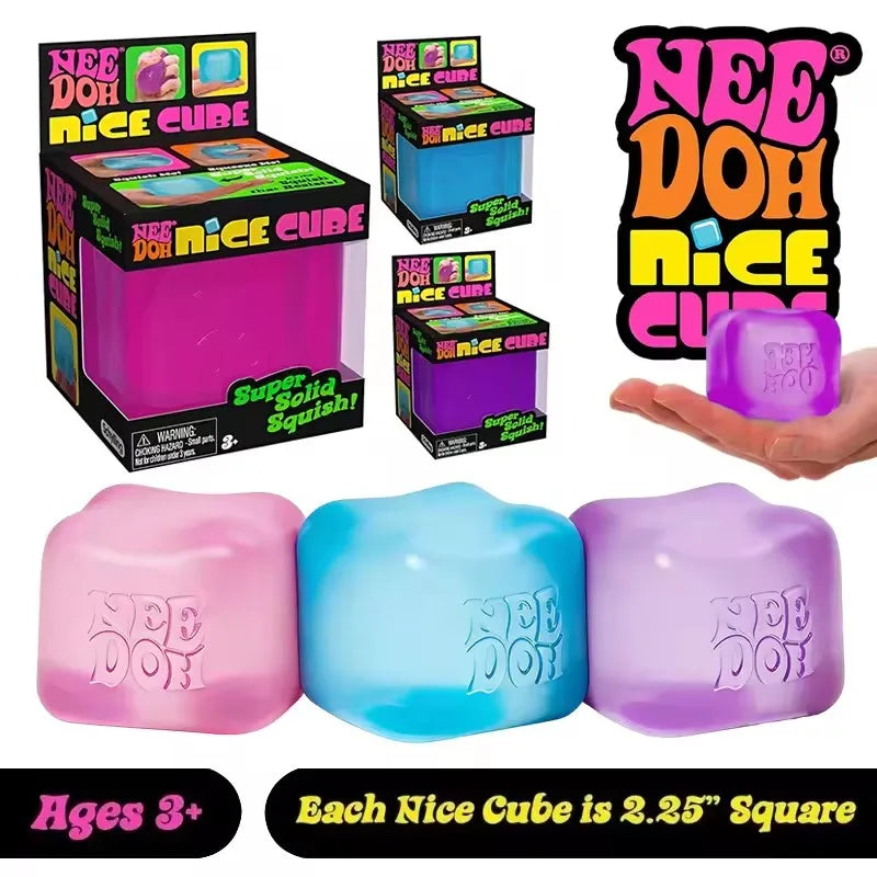 Pinch Candy Jellyfish Flow Pattern Cube Slow Rebound Stress Relief