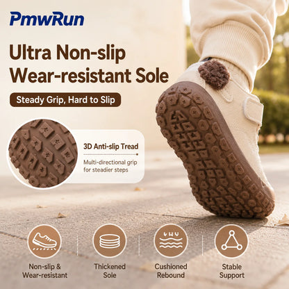 Cute Sport PU Leather Waterproof Running Footwear Toddler Sneakers