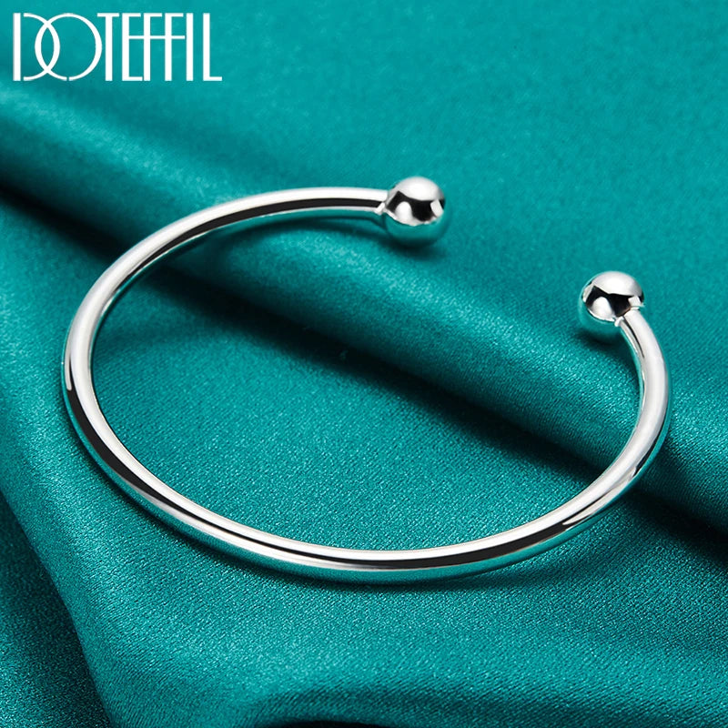 DANA 925 Sterling Silver Smooth  Bracelet