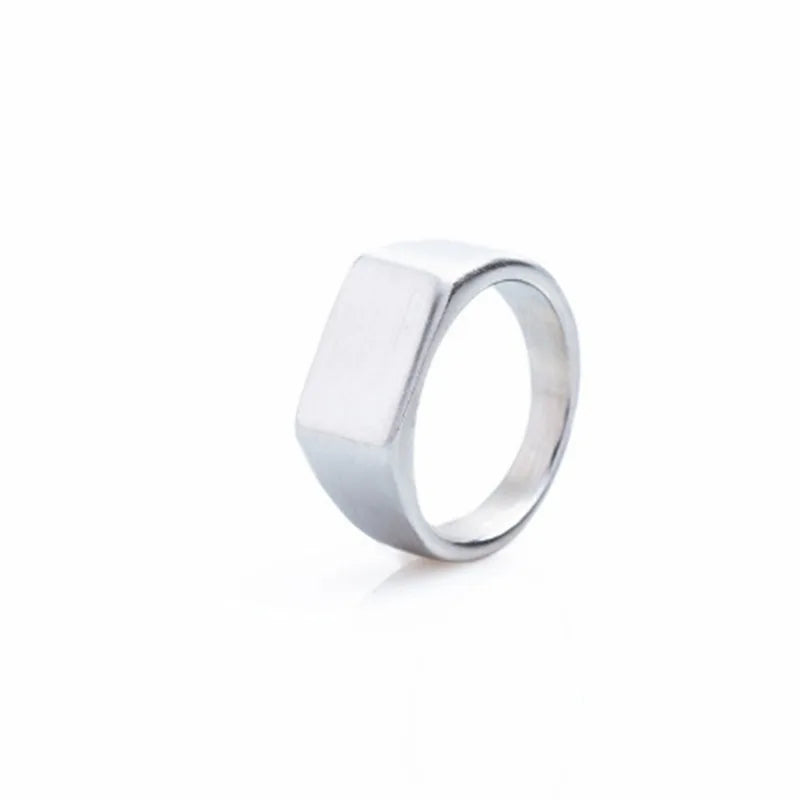 Unisex Titanium Steel Ring