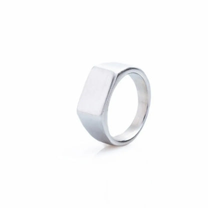 Unisex Titanium Steel Ring