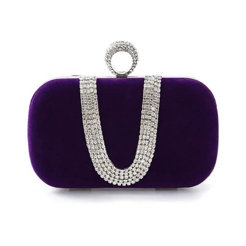Luxury Diamond Luxury Clutch Chain Shoulder Bag Handbags