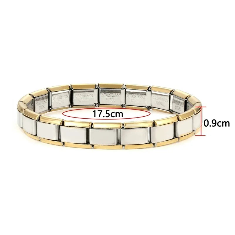 DANA Starry Stainless Steel Modular Bracelet