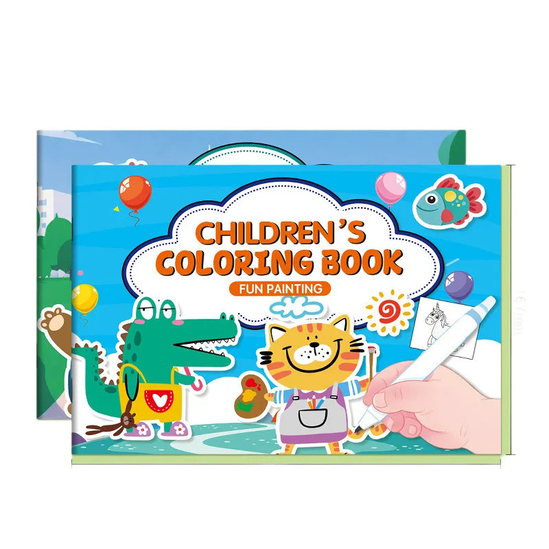 Cartoon Animal Drawing Book Children's Coloring Book