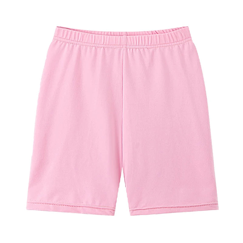6/1 Pack Girls Solid Candy Safety Boxer