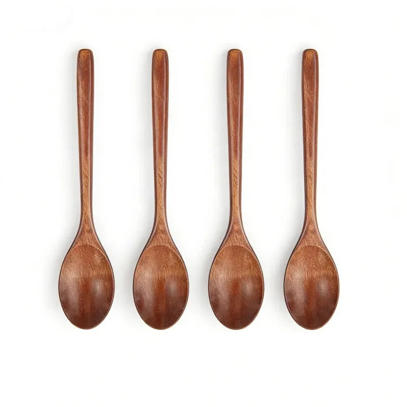 2pcs Wooden Spoon Kitchen Cooking Tools