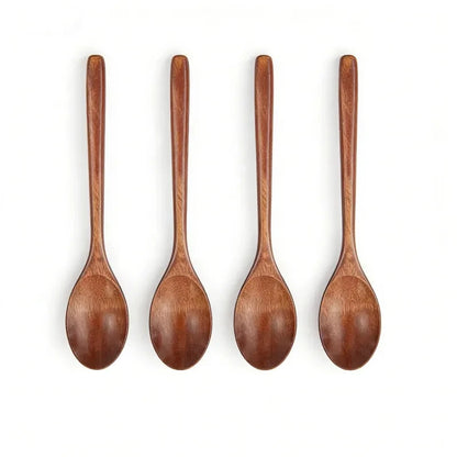 2pcs Wooden Spoon Kitchen Cooking Tools