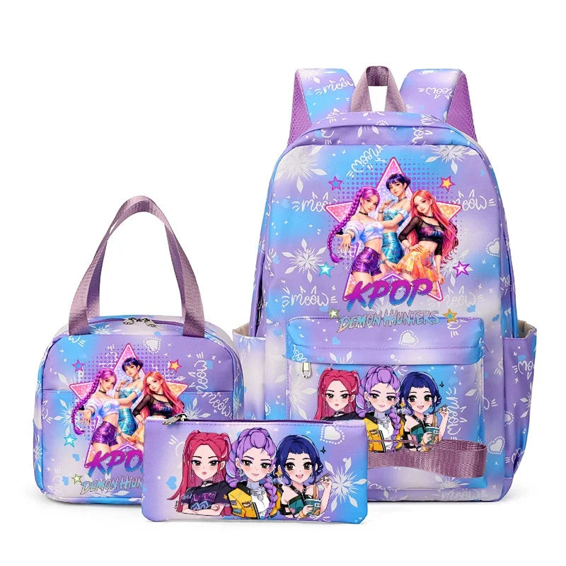 KPop Demon Hunters Backpack Simple Large Capacity