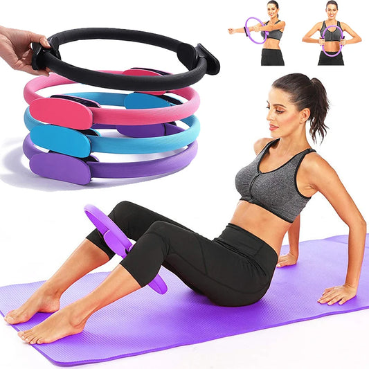 1Pcs Yoga Pilates Ring Non-slip Sports