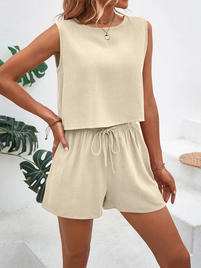 Casual Loose Short Pants Sets