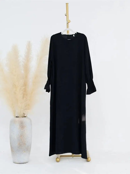 Jersey Solid Modest Under Abaya Islamic Robe