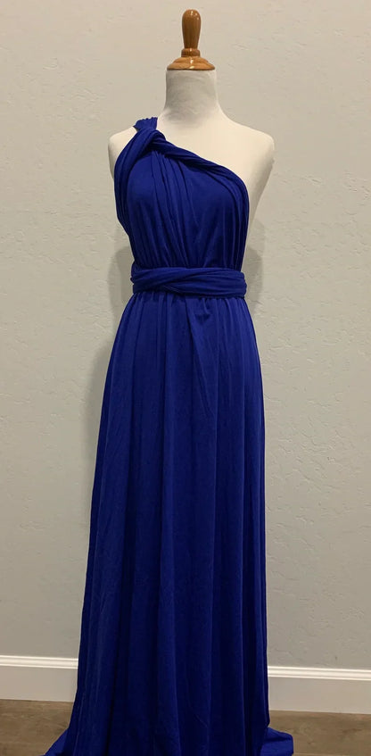 Rust Bridesmaid Dress Infinity Multiway Maxi Bridesmaid Dress