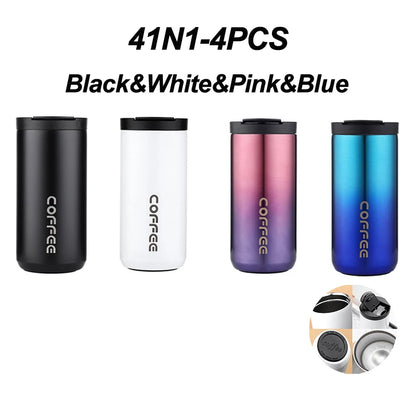 400ML Stainless Steel Coffee Thermos Bottle Thermal Mug