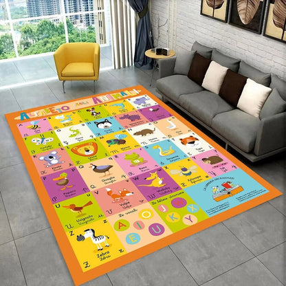 ABC Alphabet Floor Mat Cartoon Carpet