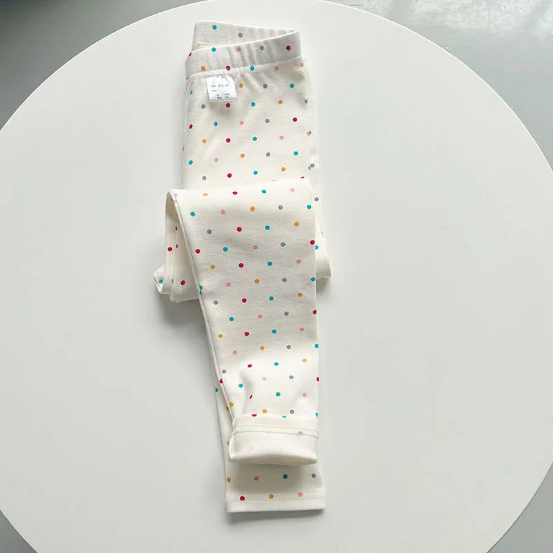 Autumn Winter Thick Cotton Elastic Slim Toddler Tights Baby Leggings