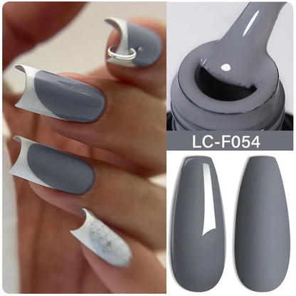 Coffee Brown Color Gel Nail Polish