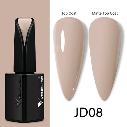 15ML Silky Matte TPO FREE Topcoat No Cleaning Nail Lacquer Full Coverage Long Lasting Nail Varnish