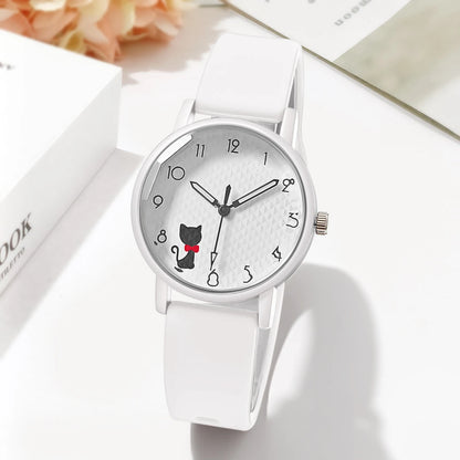 Casual Quartz Silicone Strap Watches