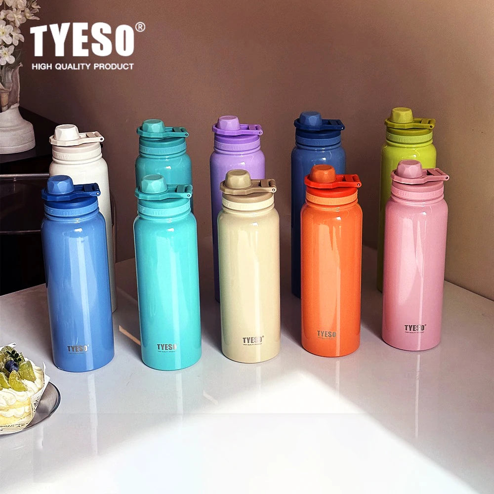 TYESO Thermos Flask Water Tumbler Bottle