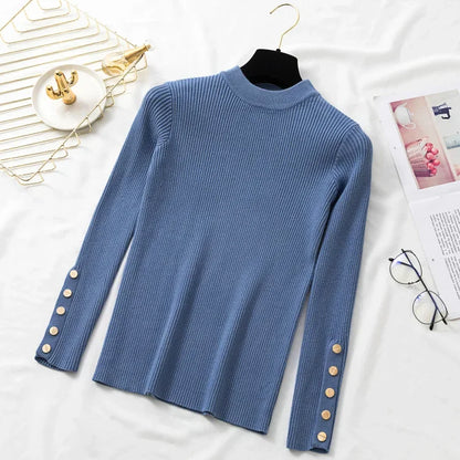 Long Sleeve O-neck Chic Sweater