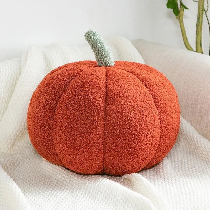 Soft Cute Pumpkin Shaped Pillow Nordic Style