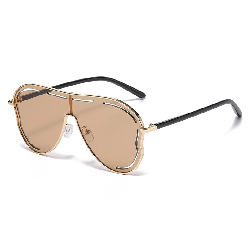 Vintage Round Circular Pilot Sunglasses